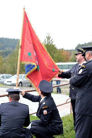 Svcen novho praporu SDH Budilov 26.9.10