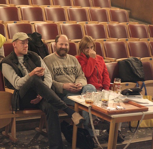 Z divadelnch zkouek nov hry  2008 pod KOS ky