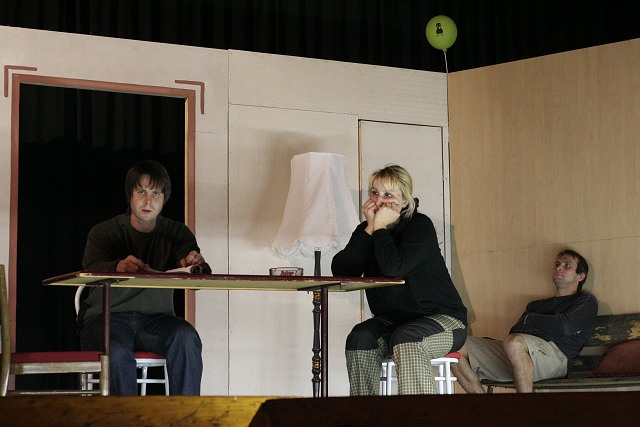 Z divadelnch zkouek nov hry  2008 pod KOS ky